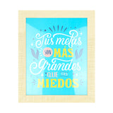 Portarretrato con Textura, Color Beige