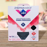 Ropa Interior Reutilizable para Periodo, Saba, Talla G