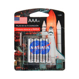 Pilas AAA4 de Alta Duración, NASA, 4 pzas