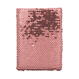 Libreta con Lentejuelas color Rosa