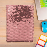 Libreta con Lentejuelas color Rosa