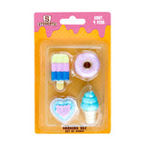 Set de 4 Gomas en Forma de Postres
