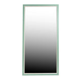 Espejo, Rectangular, Color Verde