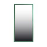 Espejo, Rectangular, Color Verde Oscuro