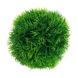 Pasto Circular Artificial para Decoración, color Verde con Amarillo
