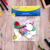 Estampas de Foamy con Adhesivo en Forma de Caritas