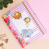 Stickers con Adhesivo en Forma de Animales