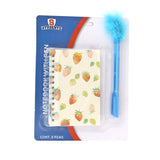 Set de Libreta con Bolígrafo, color Azul
