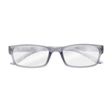Lentes de Lectura Rectangulares, Color Gris +2.50