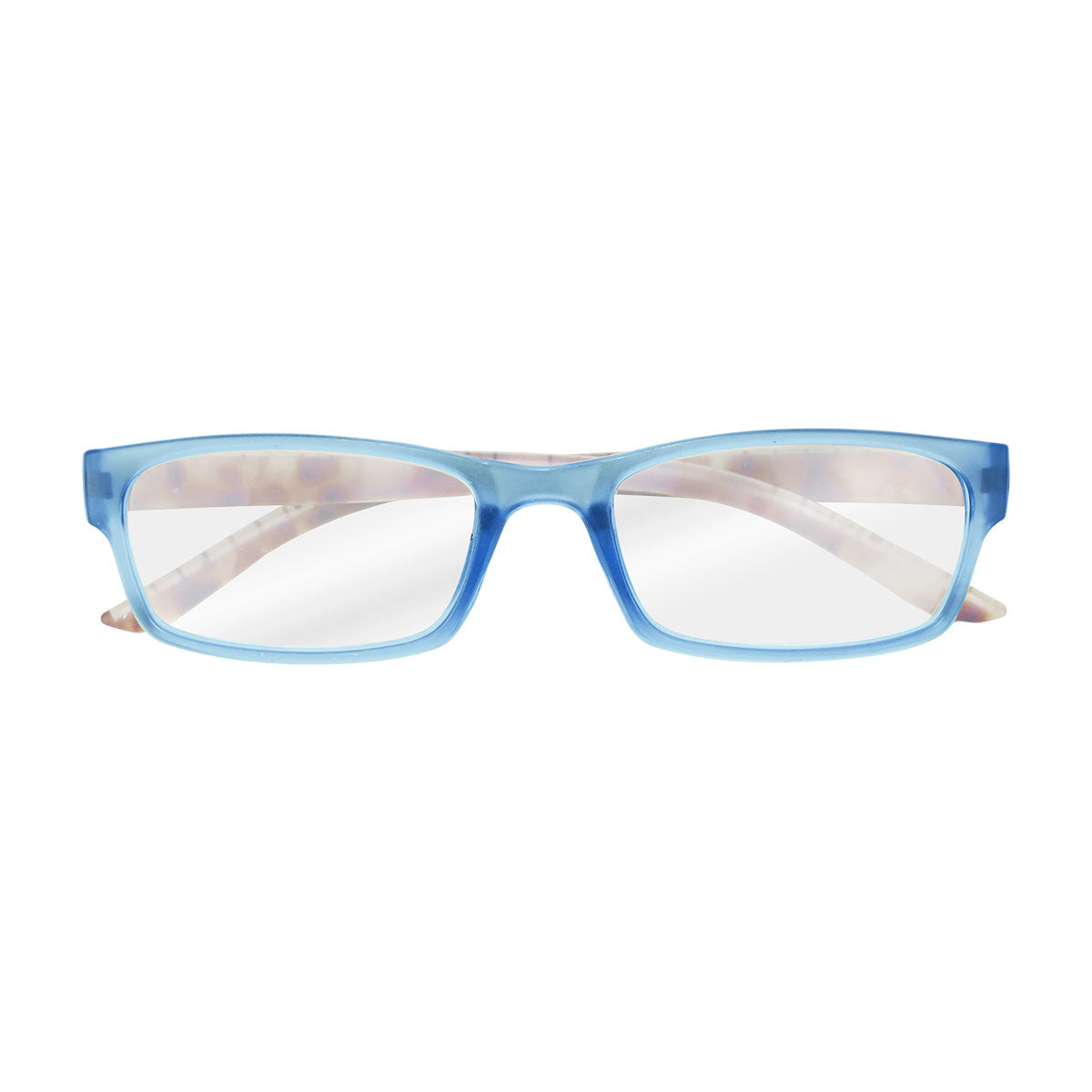 Lentes de Lectura Rectangulares, Color Azul Cielo +1.50