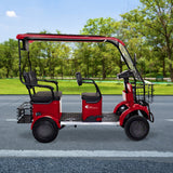 Kiwo, Vehículo Eléctrico con Techo, Modelo BTY001, Color Rojo