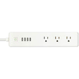 Regleta de Alimentación Inteligente con Puertos USB