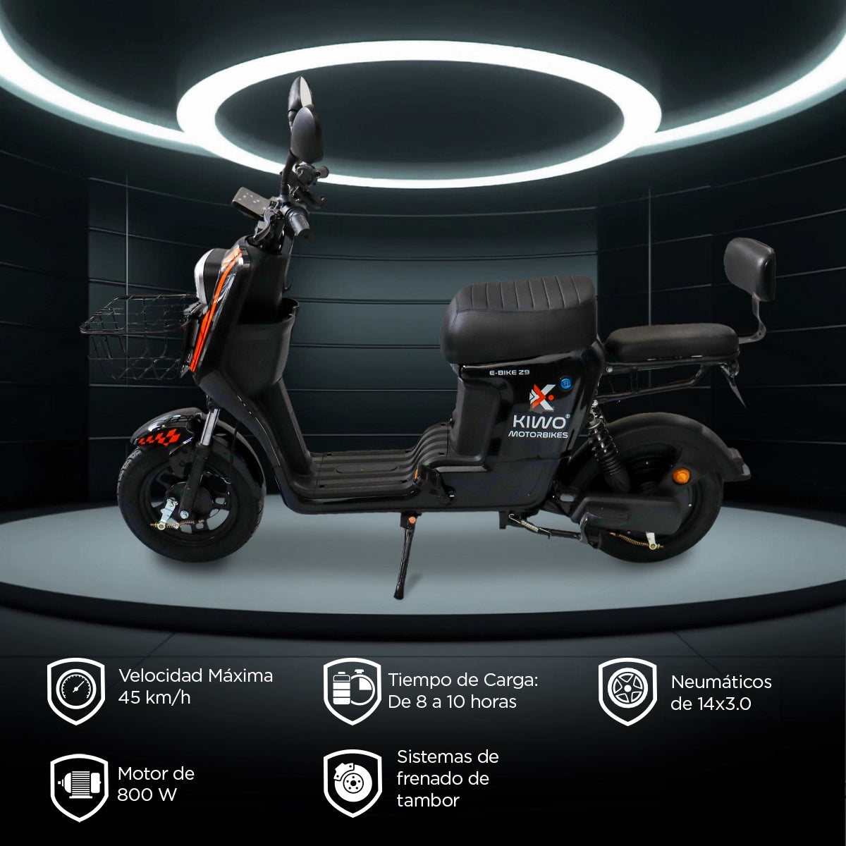Bicicleta Eléctrica Kiwo Z9