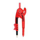 Juego Geométrico Básico, Color Rojo, 2 pzas
