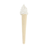 Goma de Borrar en Forma de Cono de Helado, Color Blanco