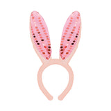 Diadema Orejas de Conejo color Rosa, Pascua