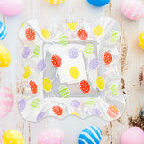 Plato con Estampado de Pascua, 18x4cm