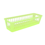 Organizador Calado Rectangular, Color Amarillo