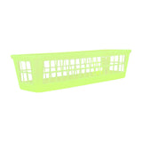 Organizador Calado Rectangular, Color Amarillo