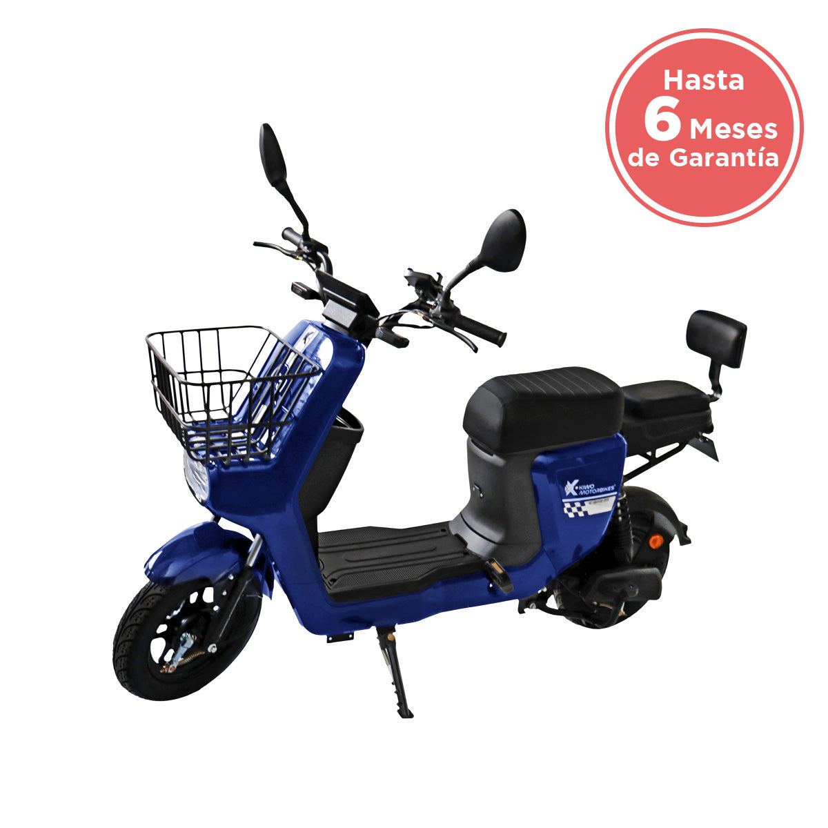 Bicicleta Eléctrica Kiwo Z5, color Azul