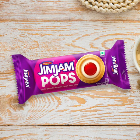 Galletas con Jalea, JimJam Pops, Britannia, 70 gr