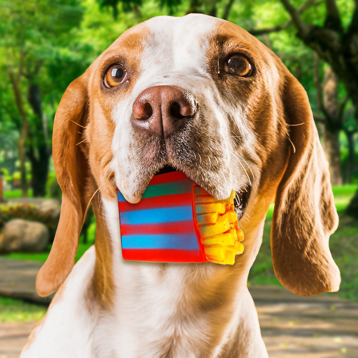 Juguete con DiseÃ±o de Papas a la Francesa para Mascota
