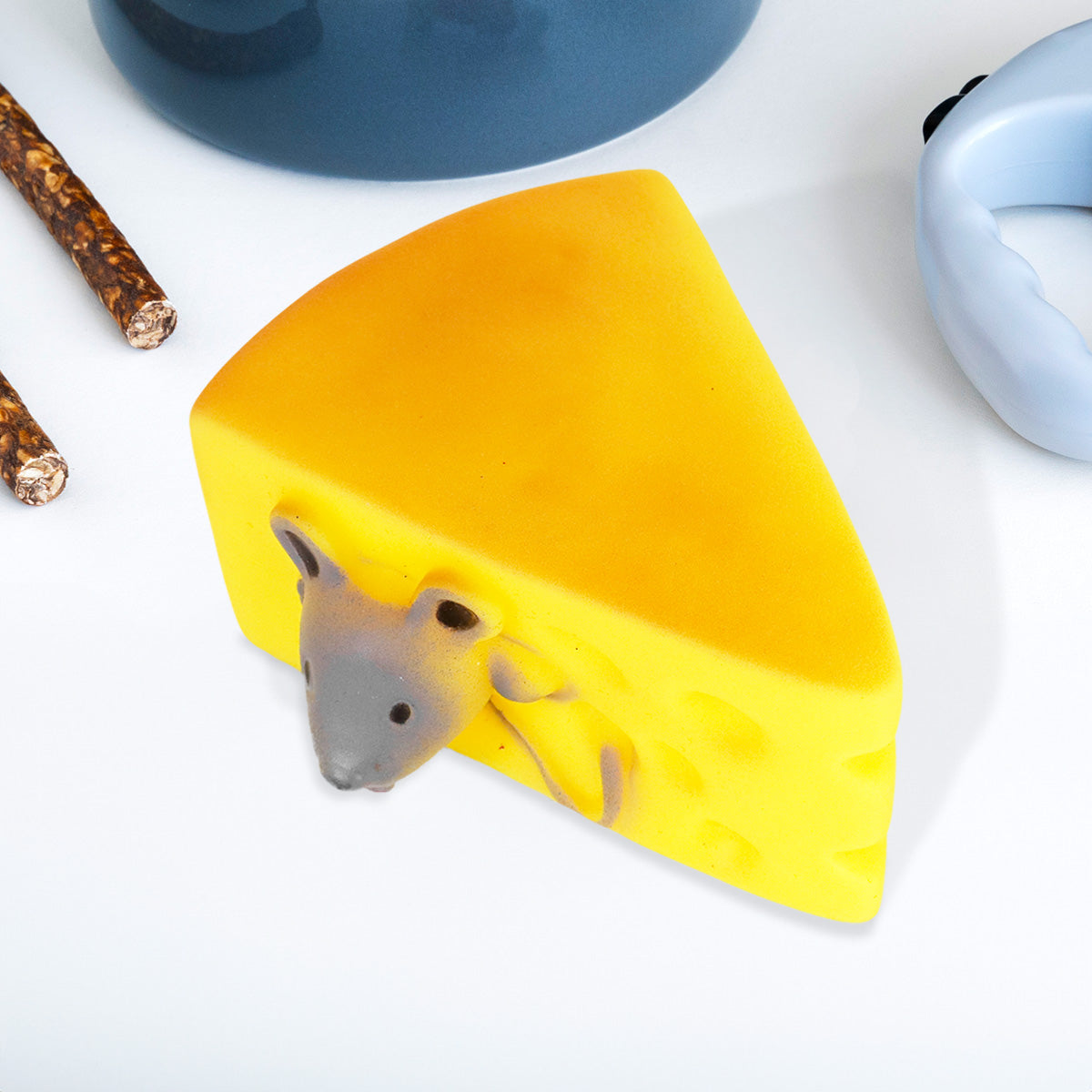 Juguete con DiseÃ±o de Queso para Mascota
