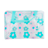Bolsa Transparente con Diseño de Flores color Rosa, Día de las Madres