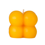 Bubble, Mini Vela Decorativa, Color Amarillo
