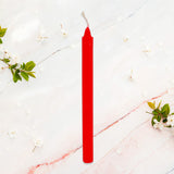 Vela Cónica color Rojo