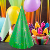 Gorro de Cumpleaños, color Verde