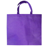 Bolsa de Tela Non Woven, color Morado, 45x40cm