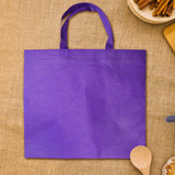 Bolsa de Tela Non Woven, color Morado, 45x40cm
