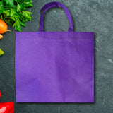 Bolsa de Tela Non Woven, color Morado, 45x40cm