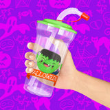 Vaso "Frankenstein" con Popote