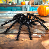 Araña, Tinsel, Color Negro