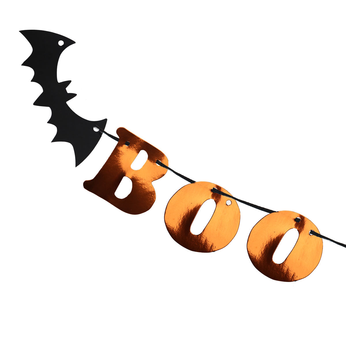 Boo, Banner Metálico para Decoración