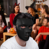 Máscara Color Negro, Disfraz de Halloween