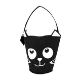 Cubeta de Fieltro con Diseño de Gatito para Dulces