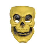 Máscara con Diseño de Cráneo Sonriente para Disfraz de Halloween