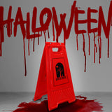 Señal de Precaución color Rojo, "Hocus Pocus"