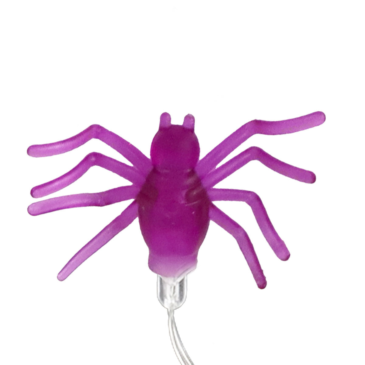 Serie de Luces en Forma de Araña color Morado