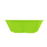 Plato de Plástico en Forma de Mariposa color Verde