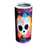 Veladora con Diseño de Calavera para Dí­a de Muertos