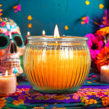 Vela Aromática Especial para Dí­a de Muertos, color Naranja