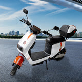 Bicicleta Eléctrica Kiwo F6, color Blanco