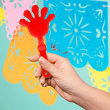 Aplaudidores en Forma de Mano color Rojo para Fiestas Patrias