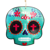 Catrina, MDF, Decoración Colgante, Color Azul