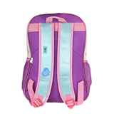 Mochila Escolar color Rosa con Lila, Precious Moments