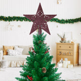 Estrella, Punta de Árbol de Navidad, Color Rosa